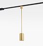 Paige 3-1/4&quot; Articulating Flat Cylinder Track Light Pendant