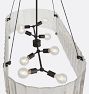 Willamette 60&quot; Linear Chandelier, Clear Glass