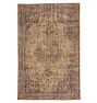 Vintage Hand Knotted Turkish Rug, approx. 6' x 10'