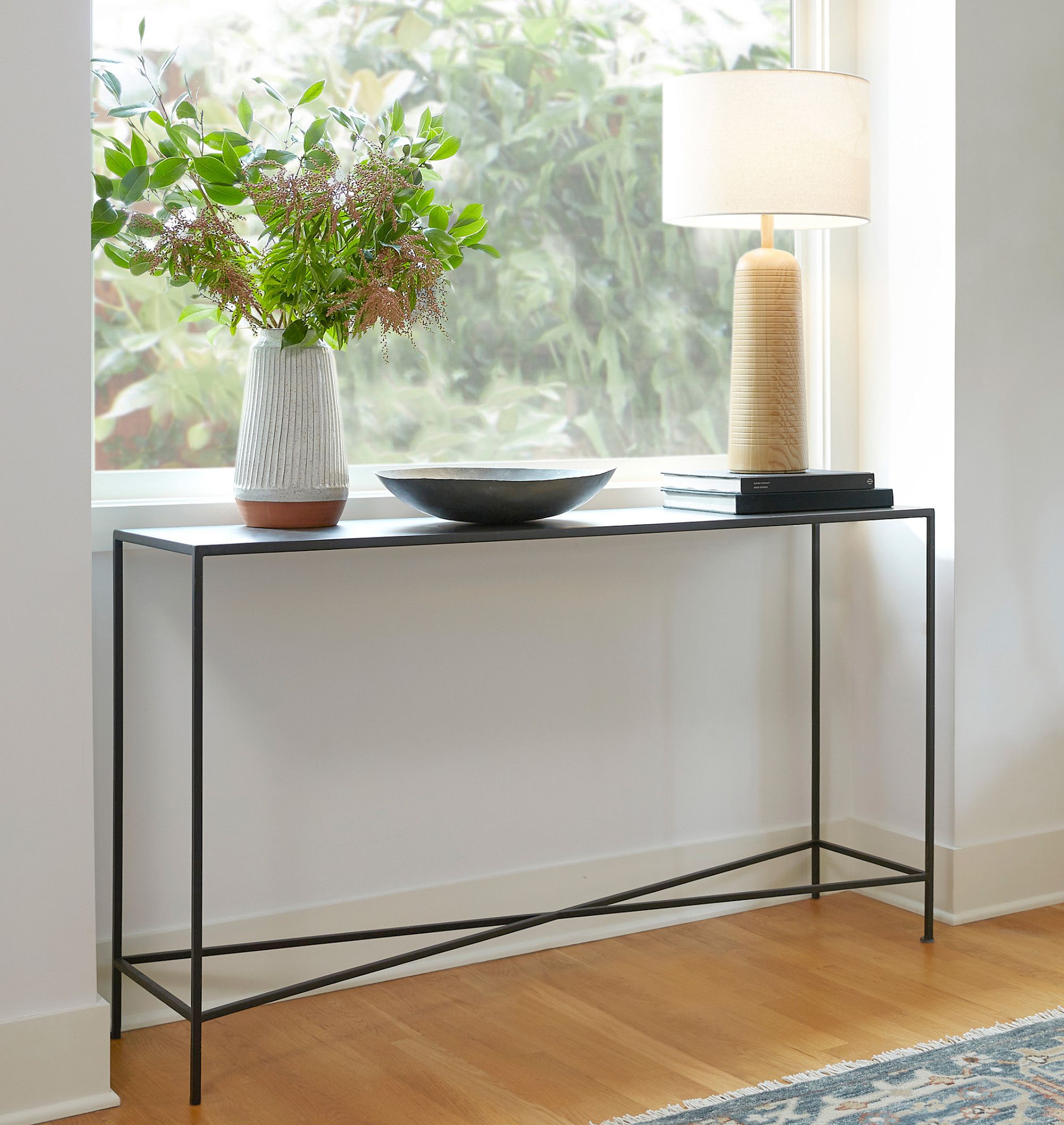 Alt image 1 for Burton Metal Console Table