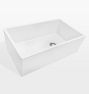 30&quot; Fiamma Fireclay Farmhouse Apron Kitchen Sink