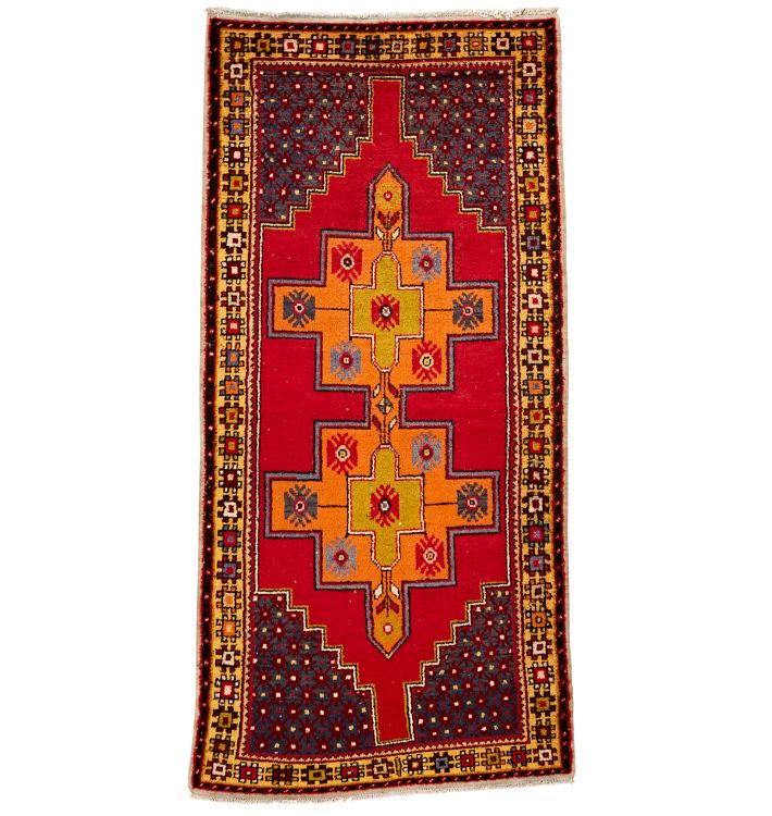 Hand-Knotted Turkish Anadol Rug