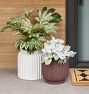 Concrete Fluted Planter