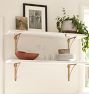 8&quot; Arched Shelf Bracket Set of 2 with Shelf