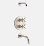 Waterhouse Thermostatic Tub &amp; Shower Set