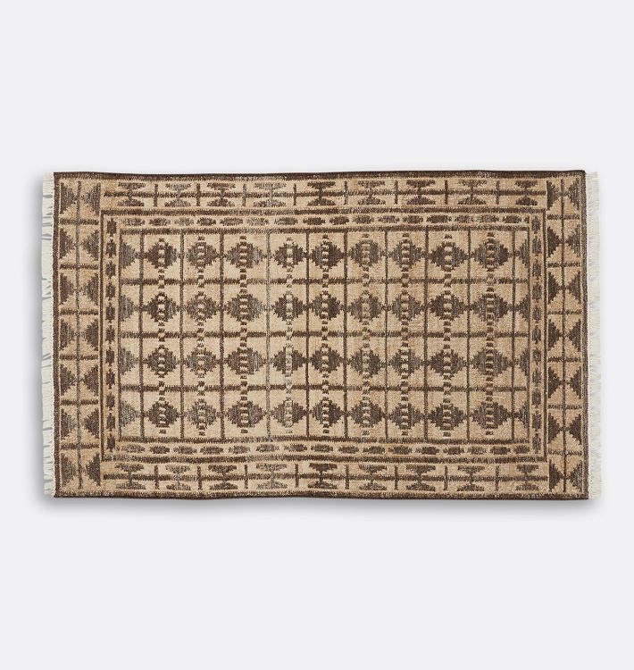 Jasmine Jute Wool Flatweave Rug