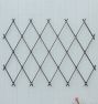 Wall-Mounted Lattice Iron Trellis