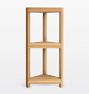 Adela Teak 3-Tier Corner Shelf