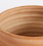 Elsea Ribbed Terracotta Planter