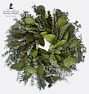 Salal Eucalyptus Dried Wreath