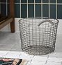 Korbo 16 Handmade Wire Basket with Handle