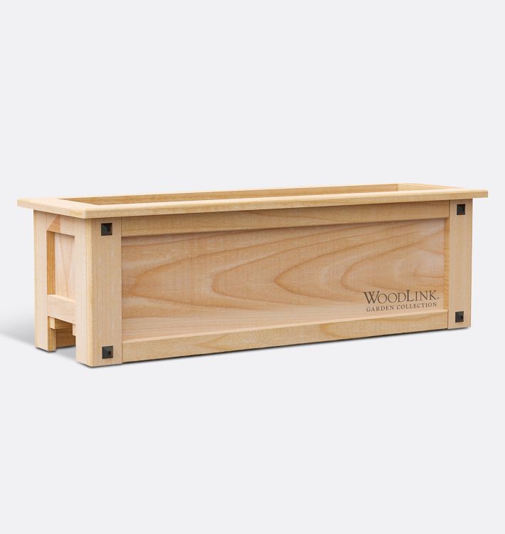 Mission Cedar over the rail planter 30in W x 12.75in D x 12in H