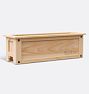 Mission Cedar over the rail planter 30in W x 12.75in D x 12in H