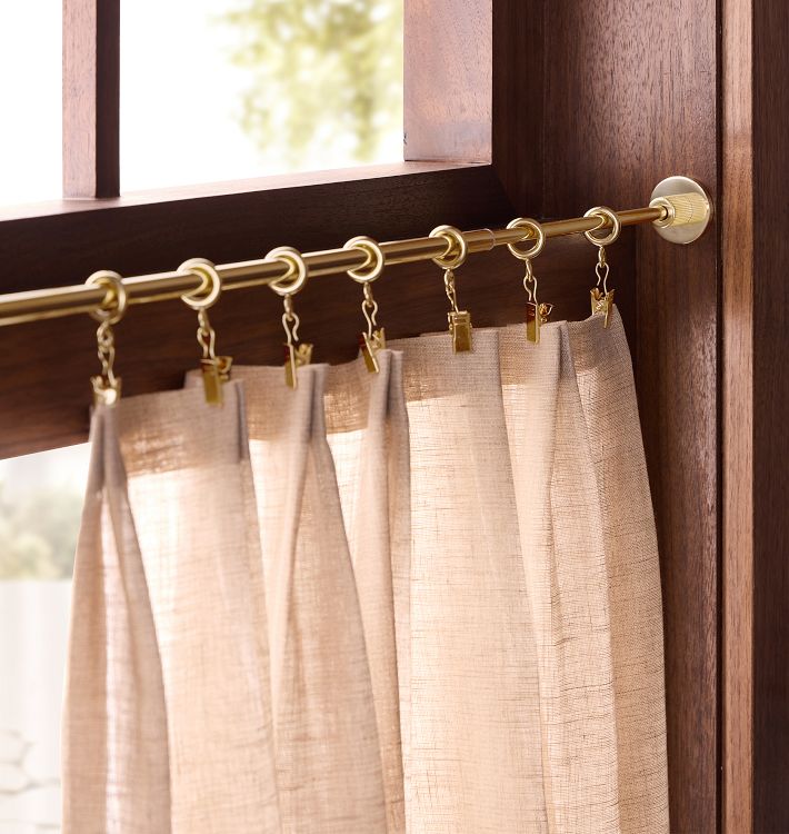 Drapery clips discount