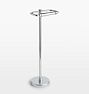 Ladd Standing Toilet Paper Holder, Polished Chrome