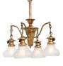 Vintage 4-Light Sheffield-Style Chandelier