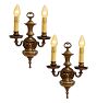 Pair of Vintage Classical Revival Candle Sconces