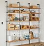 Holgate Triple Modular Shelving Set with 72&quot; Rails