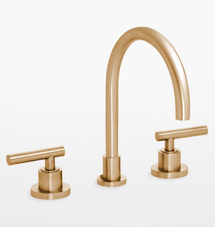 Tiburon Roman Tub Filler, Satin Bronze PVD