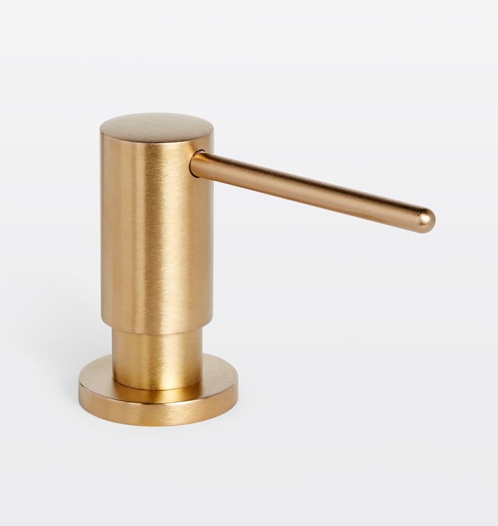 Poetto Soap Dispenser, Satin Bronze PVD