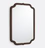 Natalia Wood Frame Mirror, 24" x 36" - Espresso