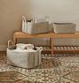 Cablelock Undyed Wool Basket
