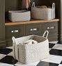 Cablelock Undyed Wool Basket
