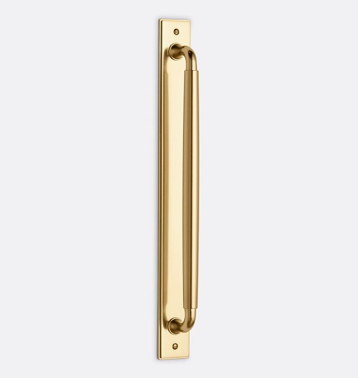 Lennox Appliance Pull, 12" - Aged Brass