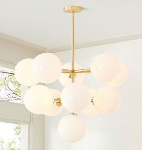 Allenglade 11 Light 8 Shades Chandelier Rejuvenation