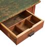 Vintage Single-Drawer Writing Table with Eastlake Drawer Pull