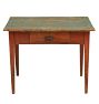 Vintage Single-Drawer Writing Table with Eastlake Drawer Pull