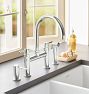 Corsano Bridge Kitchen Faucet Stick Handle