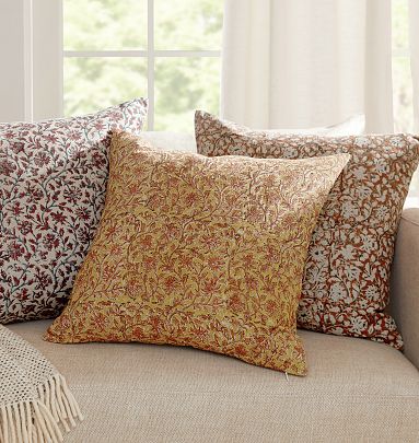 Dandelion Botanical Print Pillow Cover Rejuvenation