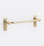 Posey Towel Ring - Unlacquered Brass