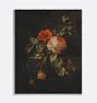 Still Life with Roses Framed Reproduction Wall Art Print 8"x10" by Elias van den Broeck