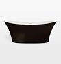 Alessandria Eco-Lapistone Bathtub - 68" - Matte Black