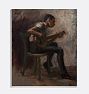 The Banjo Player Framed Reproduction Wall Art Print 11"x13" by Thomas Eakins