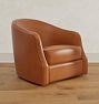 Celeste Leather Swivel Chair