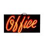 Neon OFFICE Sign-Circa 1940s