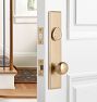 Raegan Knob Exterior Bronze Door Set