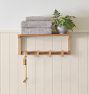 Adela Teak Hook Rack