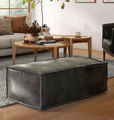 Storage outlet Ottoman