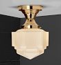 Hollywood 4&quot; Fitter Semi-Flush Mount