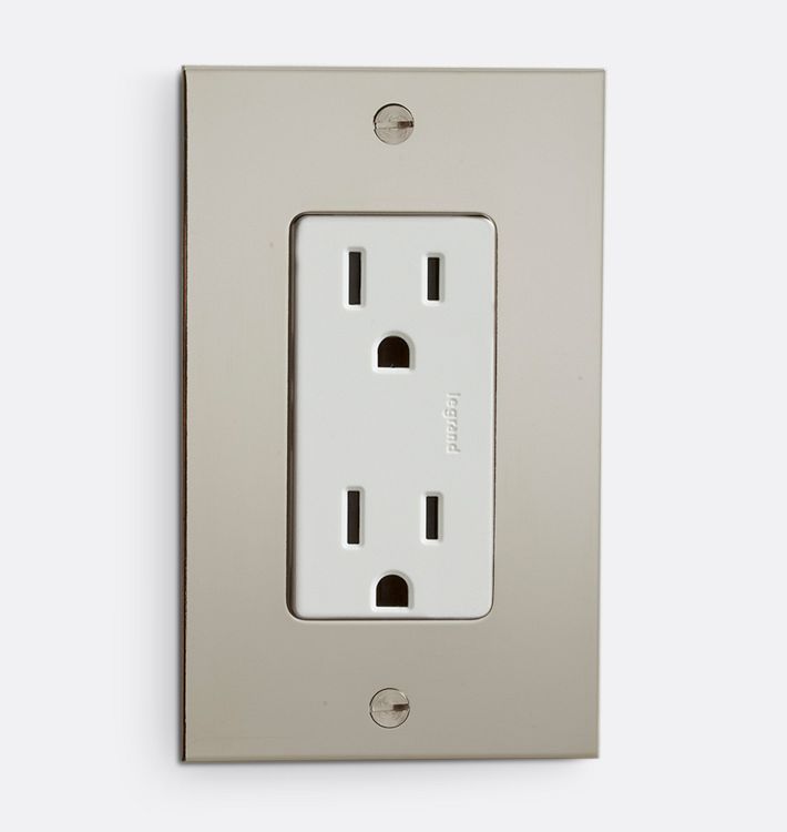 Duplex Outlet -  Nickel