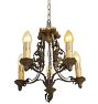 Vintage 5-Light Romance Revival Candle Chandelier