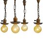 Vintage Classical Revival 4-Light Flush Mount