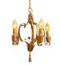 Vintage Classical Revival Candle Chandelier