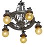 Vintage Romance Revival 5-Light Chandelier