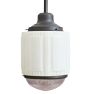 Vintage Art Deco Dual Opacity Pendant