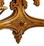 Vintage Classical Revival Candle Sconce with Rotary Switch